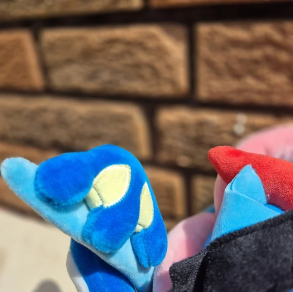 Rare Ash Greninja Pokemon Center 2016 Original Plush 10 Seated/ 12 Tush Tags